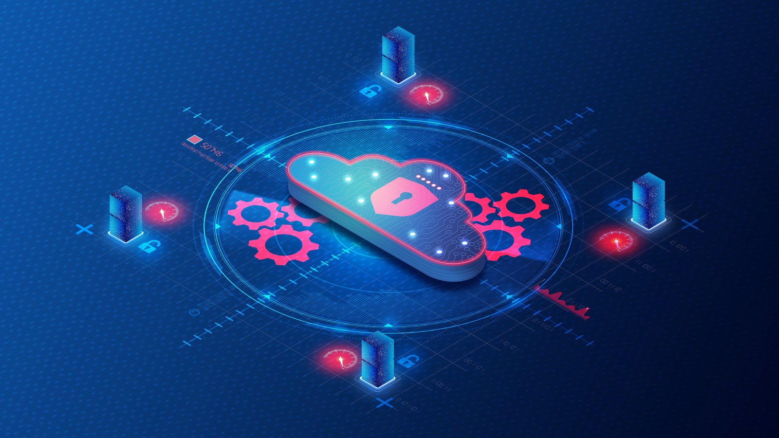 Quantum-safe encryption visualization